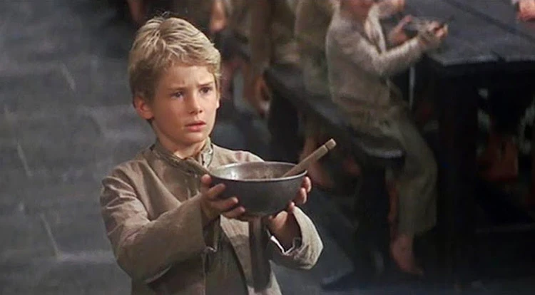 Oliver Twist Asking For More