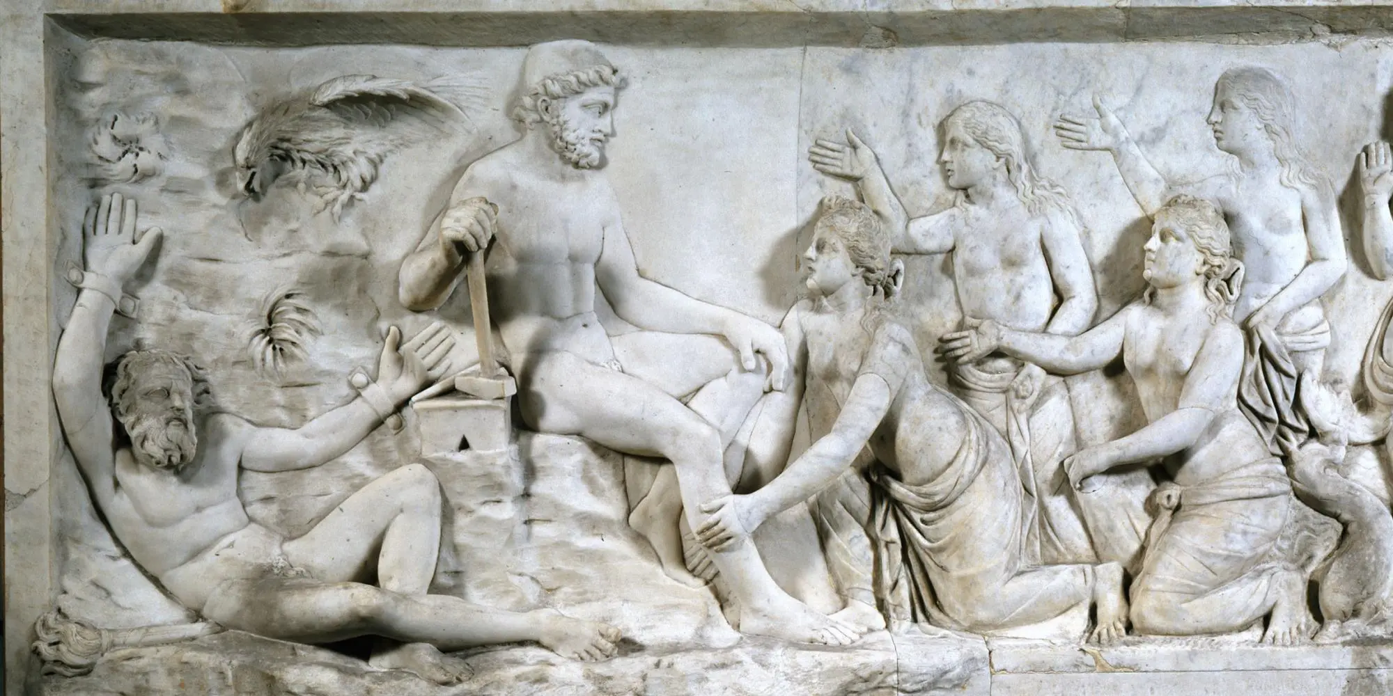 Prometheus Stealing Fire from the Gods
