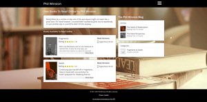PhilWinston.com Website Screenshot
