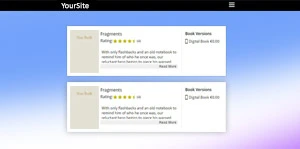ExampleSite Website Screenshot